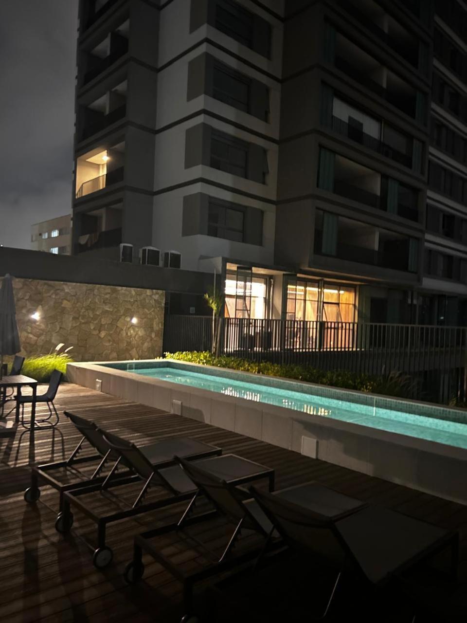 Studio Ao Lado Da Berrini, Metro Brooklin E Consulado Americano São Paulo Eksteriør billede